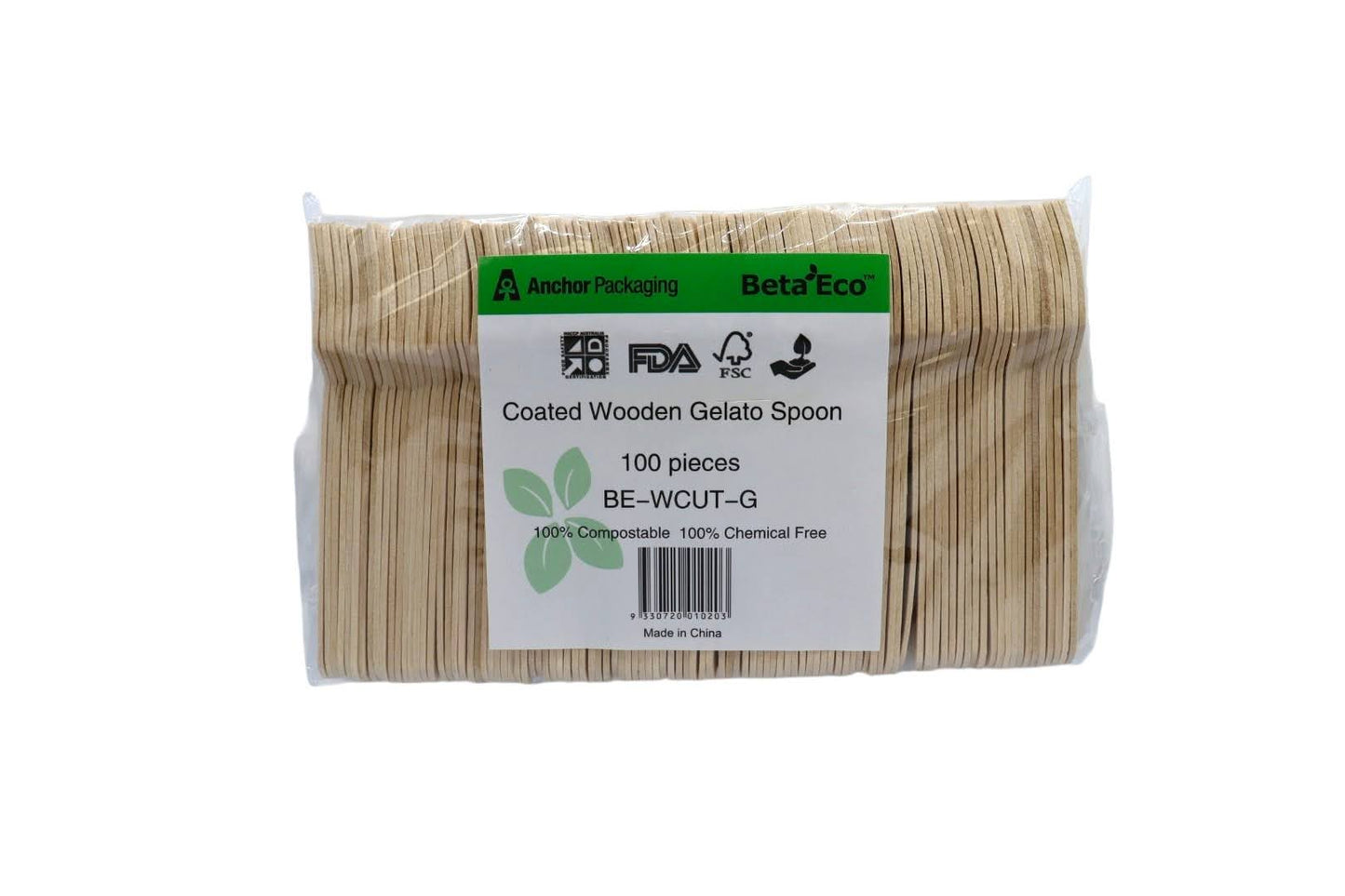 Wooden Spoon - Gelato x 100