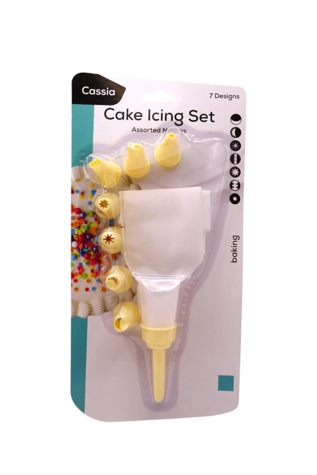 Cassia Cake Icing Set 7 Designs