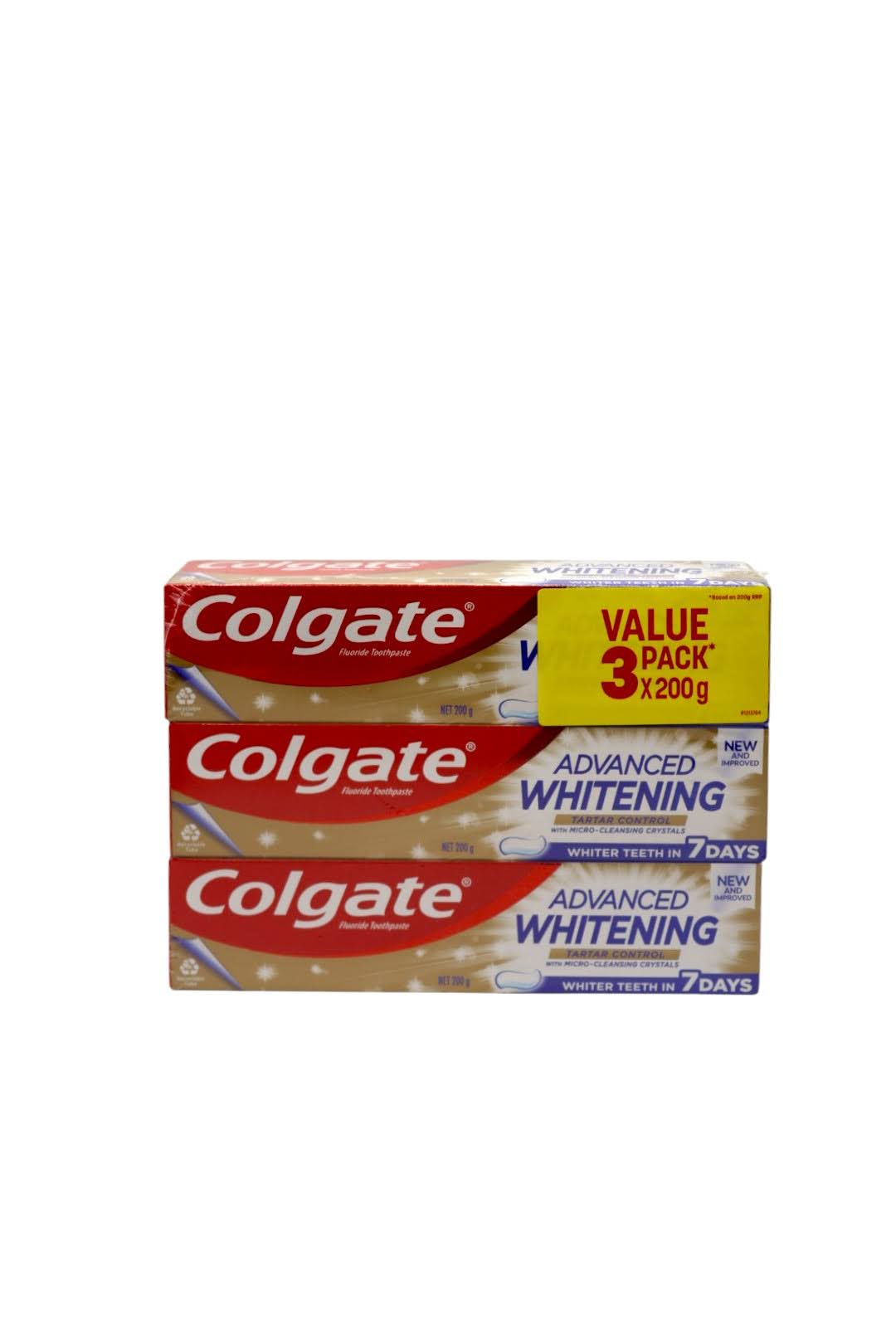 Colgate Advanced Whitening Toothpaste 3pk