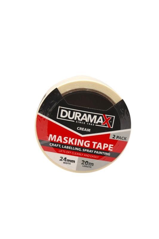 Duramax Masking Tape 24mm x 20m 2 pack