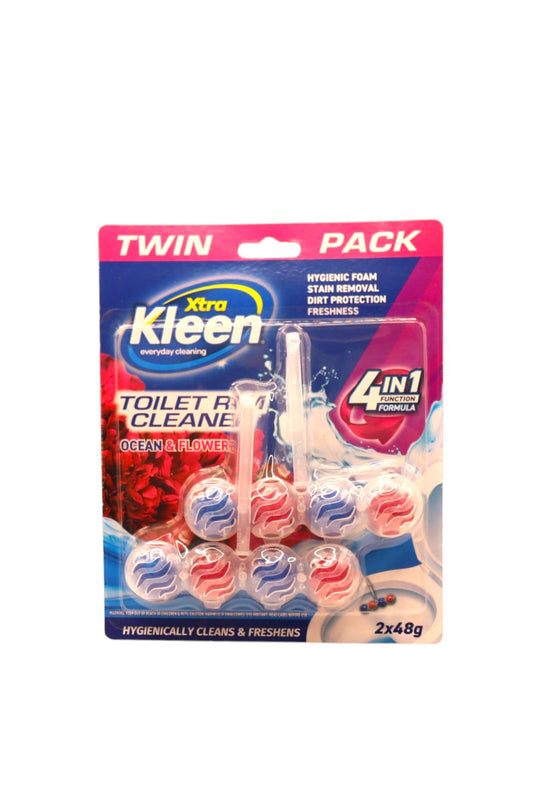 Xtra Kleen 4 in 1 Toilet Rim Cleaner Twin Pack