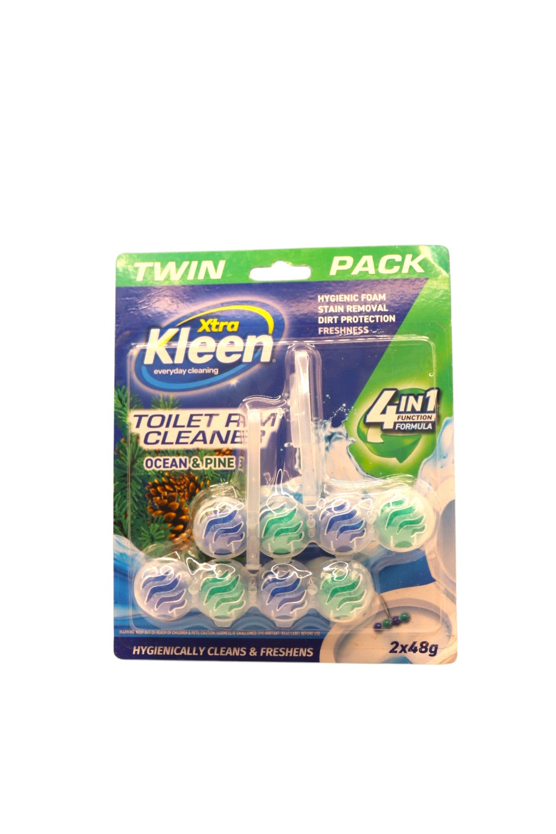 Xtra Kleen 4 in 1 Toilet Rim Cleaner Twin Pack