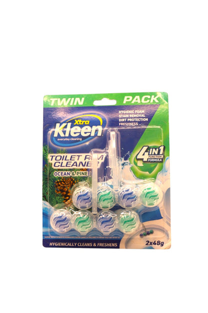 Xtra Kleen 4 in 1 Toilet Rim Cleaner Twin Pack